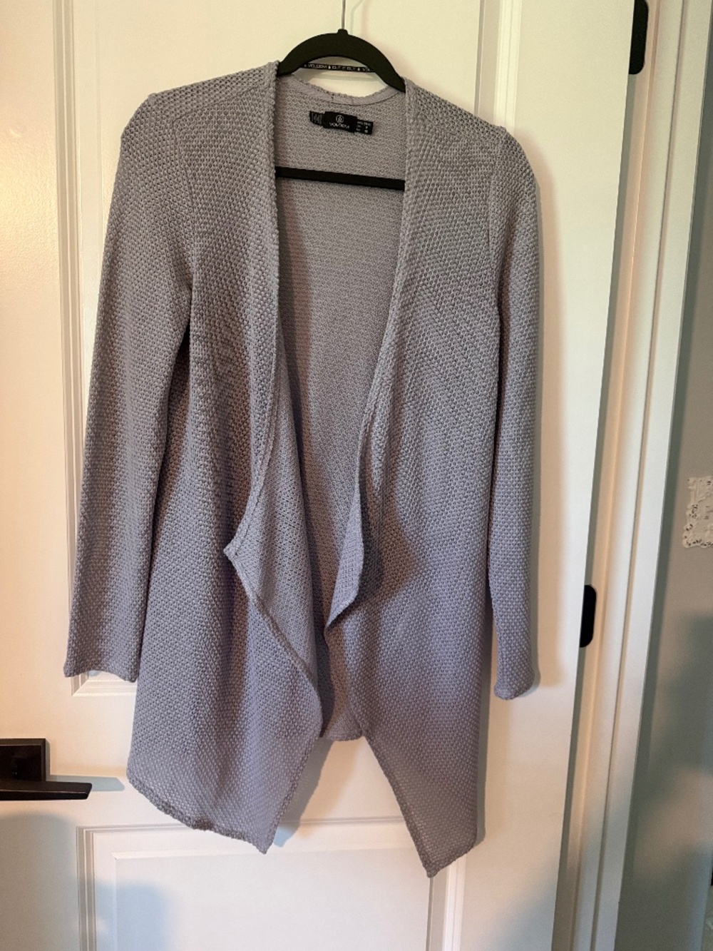 Volcom GRAY GO GO WRAP CARDIGAN, SMALL, USED ONCE - Women: Sz: Small